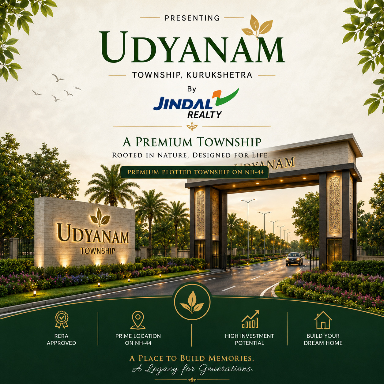 Jindal Realty Udyanam Township Kurukshetra